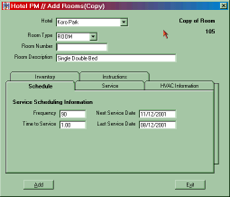 Copy Room Schedule